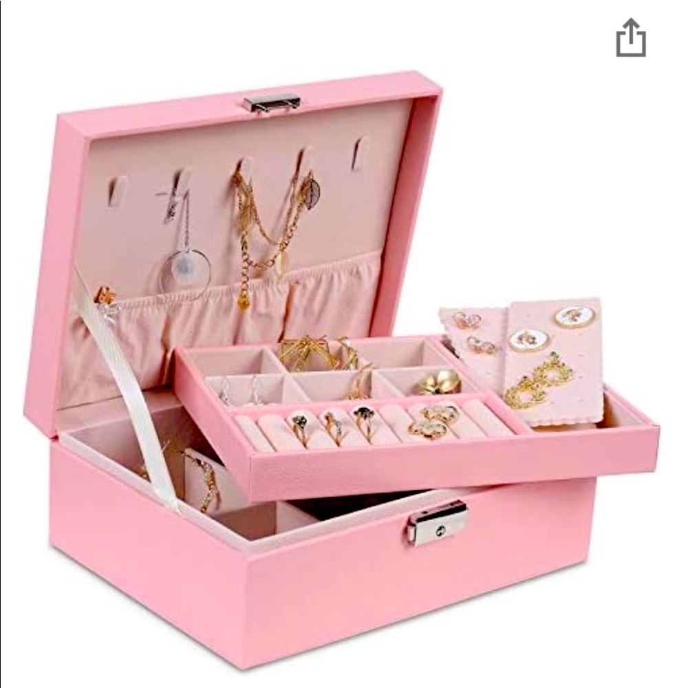 Pink Jewlery Organizer